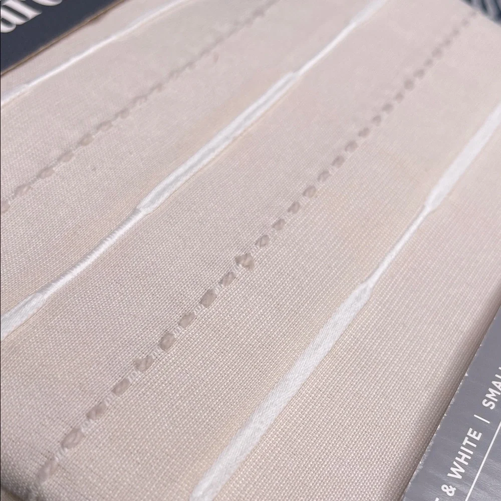 Better Homes And Gardens Beige and White Curtain Set